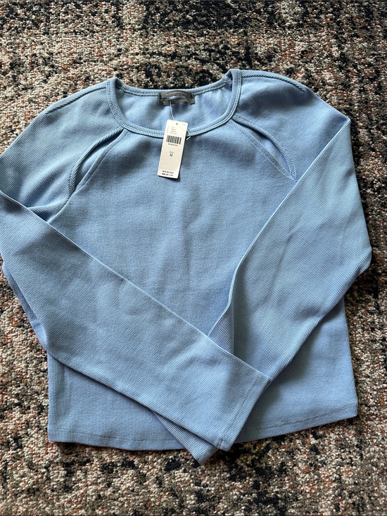 Anthropologie Tops - Anthropologie Long Sleeve Ribbed Top